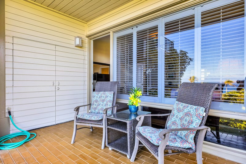 Step onto the lanai for quiet outdoor moments