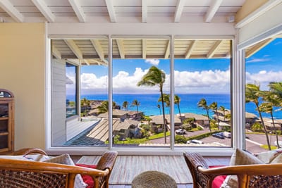 Natural a/c from the ocean and trades flow gracefully through the master KBV-15B3