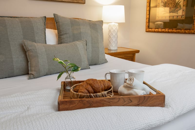 A little island magic, a lot of soft pillows, and the perfect excuse to cancel your plans and stay in   