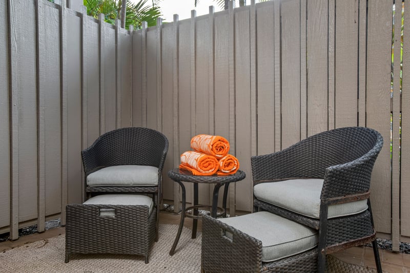 Built for toes up, drinks down, and nothing on the schedule — welcome to the lanai life