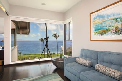 Couch goals: ocean views, sea breeze, and the perfect spot for morning coffee or sunset daydreams KBV-24B2