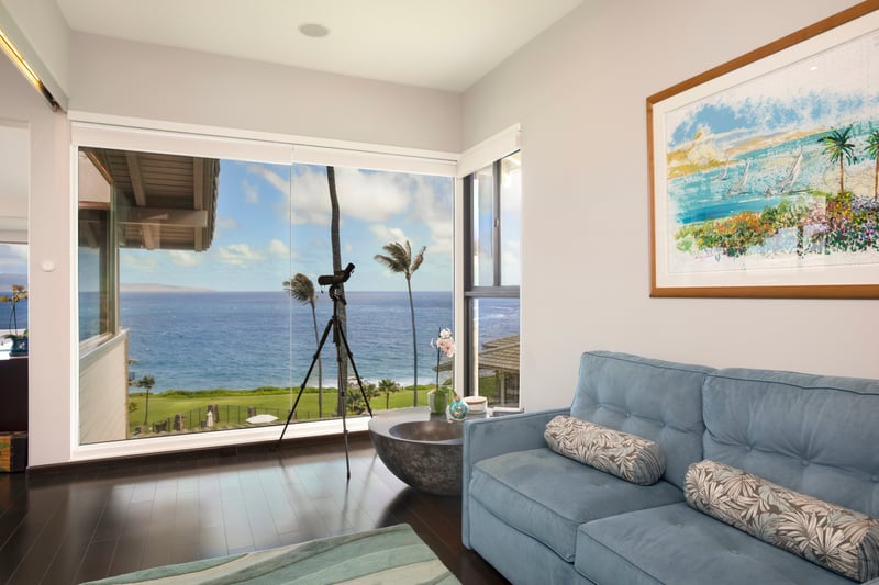 Couch goals: ocean views, sea breeze, and the perfect spot for morning coffee or sunset daydreams