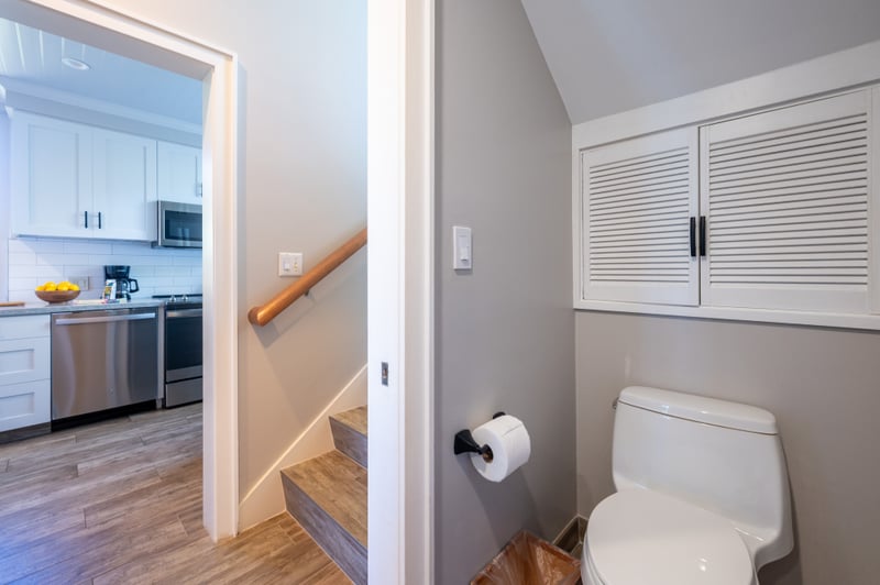 Main floor bathroom is convenient for your whole family.