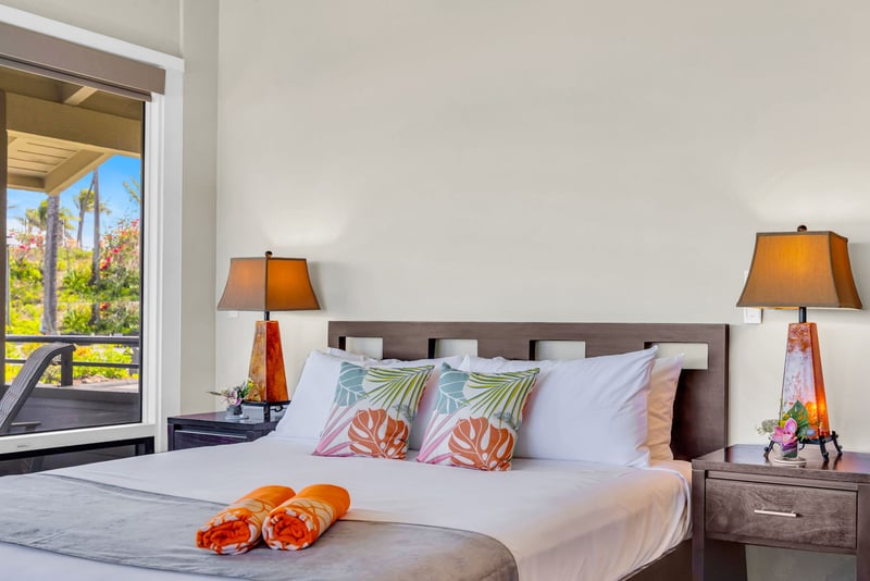 Cozy up in bed to refresh for adventures.  KBV-24G3