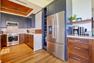 This isn't just a kitchen—it's your command center for pancakes, ocean peeks, and spontaneous toasts