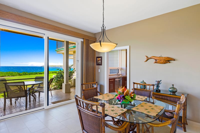 Dine beneath island skies in a room designed for comfort, calm, and connection KBV-30G2