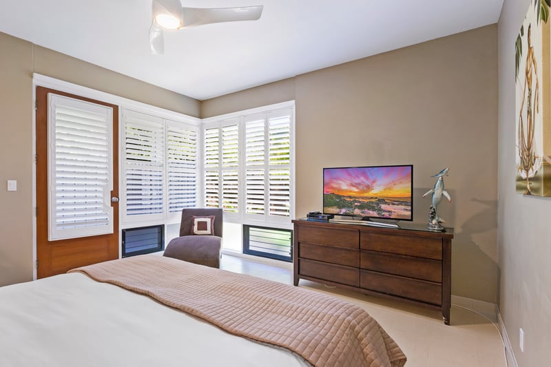 Experience comfort and tranquility in this island-inspired room with balcony garden views KBV-30G2