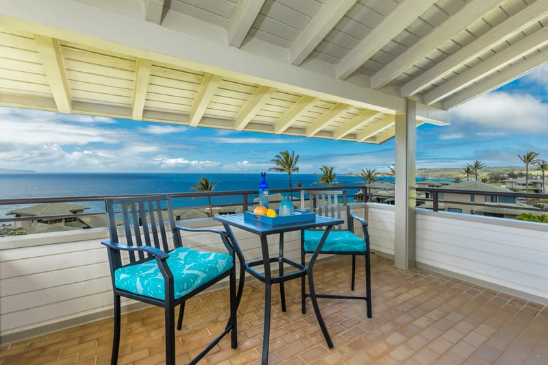 Drift from bed to lanai with ease and enjoy front-row ocean views from your personal slice of island life