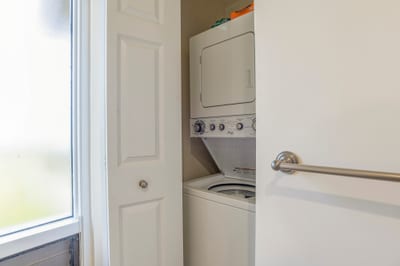 Keep your vacation wardrobe fresh and clean with the convenience of in-unit laundry right at your fingertips