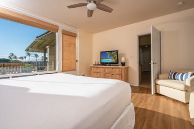Relax, recharge, and renew in a bedroom where the island’s essence meets tasteful, refined interior design