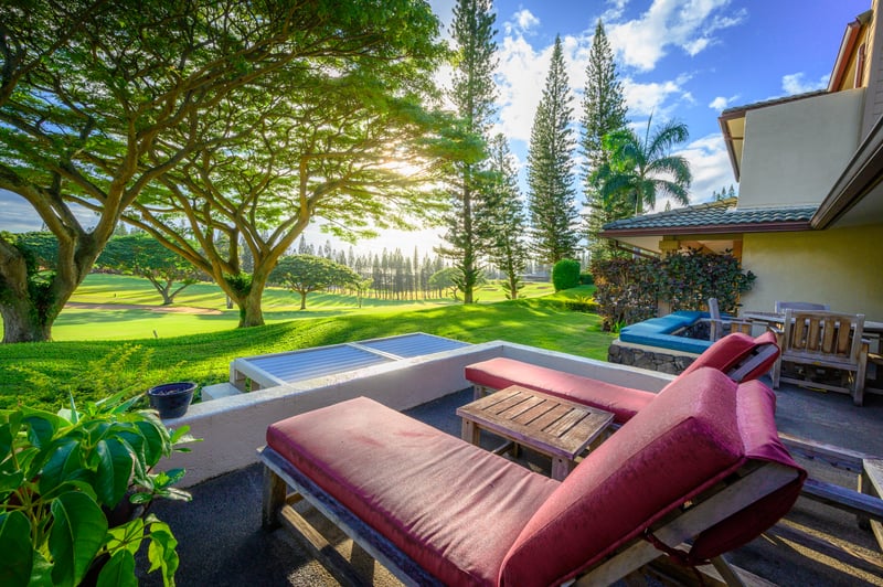 Let every sunrise find you here, tucked under trees with coffee in hand and greens stretching out before you