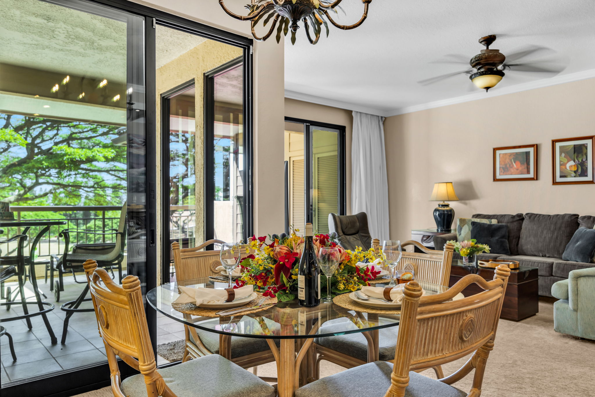 Start with sunrise coffee and end with starlit cocktails - this dining table is your all-day hangout