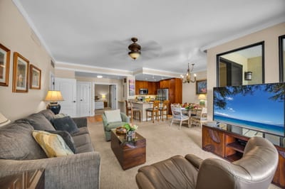 Stretch out, stream your favorites, and savor a slow start before beach time calls