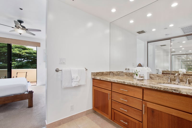 The perfect end to any day? A hot bath and a quiet moment in this cozy, calming retreat where comfort meets charm    