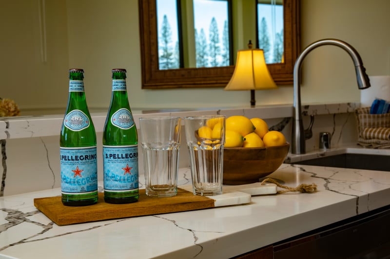 Step in, sip up—our gourmet-ready kitchen welcomes you with thoughtful touches and a dash of island flavor KGV-17V3