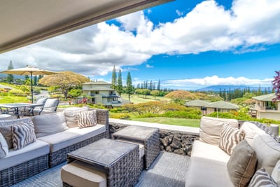 Lounge in luxury, breathe in the view, this outdoor haven wraps you in comfort with every cloud and breeze KGV-19P2