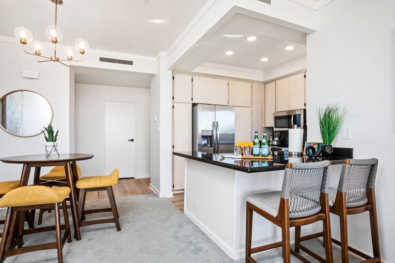 Bright, inviting, and artfully styled, this sunlit dining space sets the perfect mood for morning coffee or evening wine    KGV-20T2