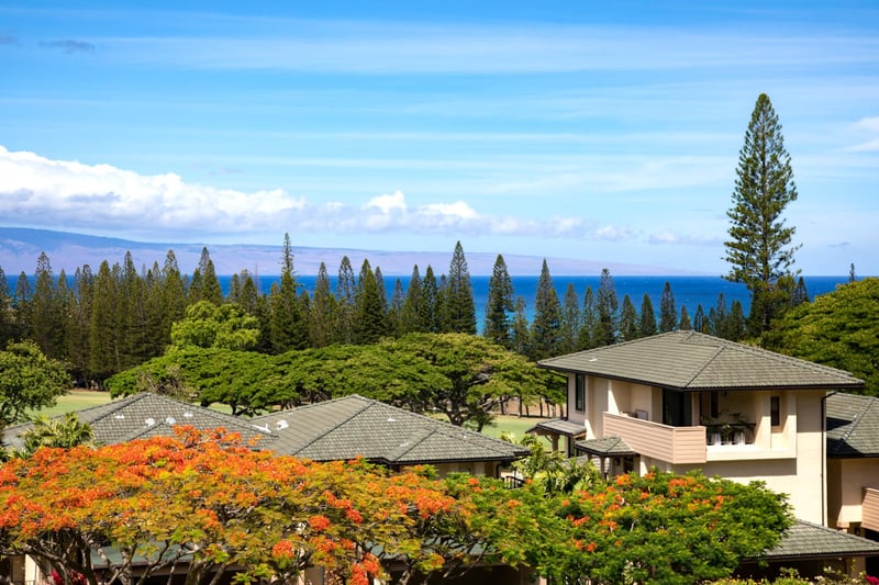 Gaze across tropical landscapes and rooftops from your peaceful vantage point. KGV-20T8