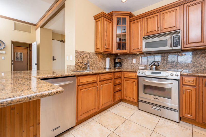 Enjoy the perfect balance of rustic elegance and modern upgrades in this spacious, sunlit kitchen and open dining layout