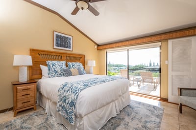 Slide open the doors and step onto your private lanai—where mornings begin with ocean breezes and coffee in hand