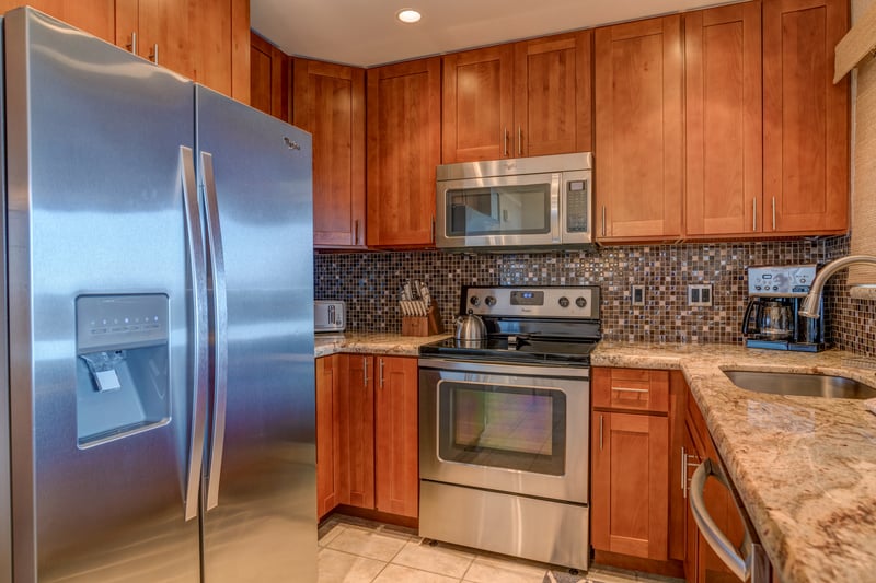 This cozy, well-equipped kitchen invites you to slow down, savor island flavors, and feel truly at home with every meal you create