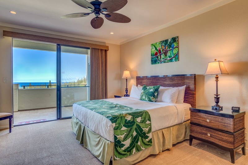 Start your day with sea views and warm breezes—your private lanai is just steps from the comfort of this cozy retreat