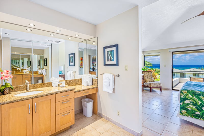 Comfort meets charm in this guest bathroom, where natural light, crisp design, and elevated touches enhance every stay and routine