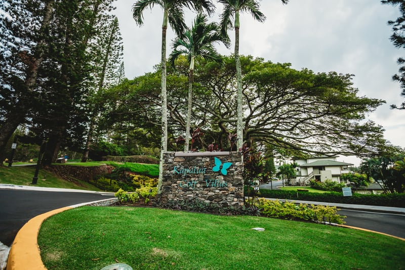 The Kapalua Golf Villas—where lush tropical landscapes, stately palms, and island charm greet you at every turn in this serene Maui retreat    