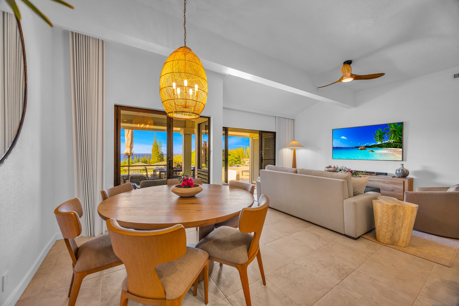 Your dining area sits within the open living space for easy meals and conversation. KGV-24P7