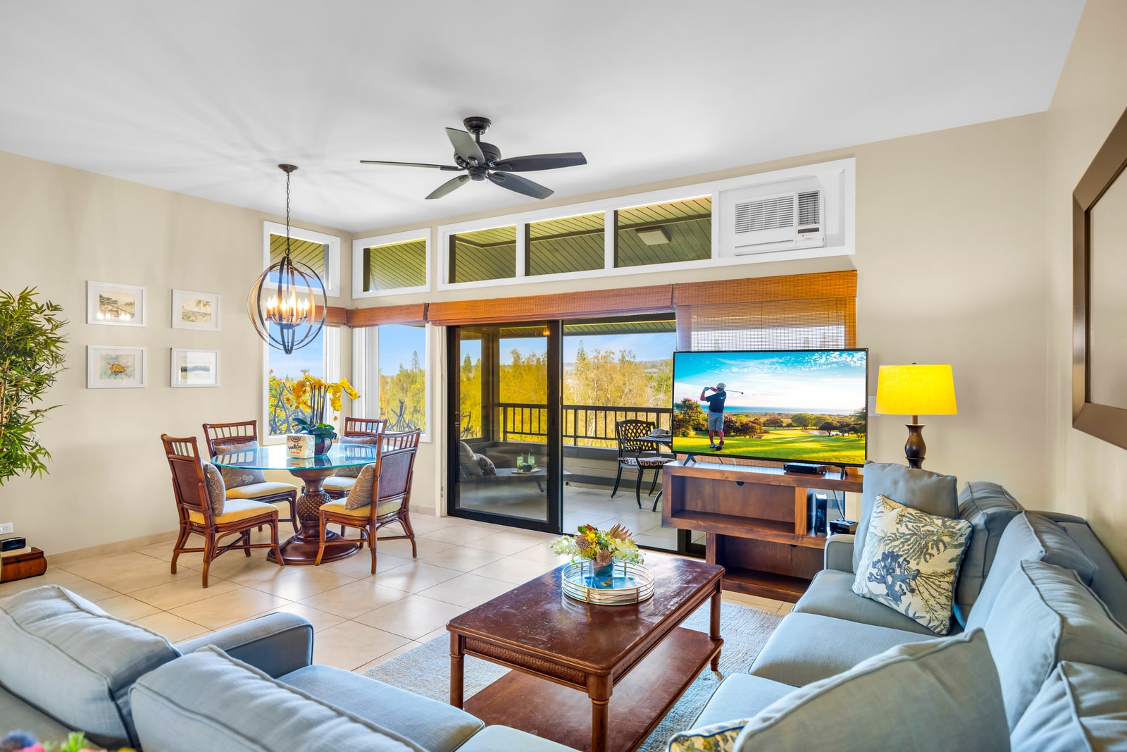 Open living area designed for comfort and connection