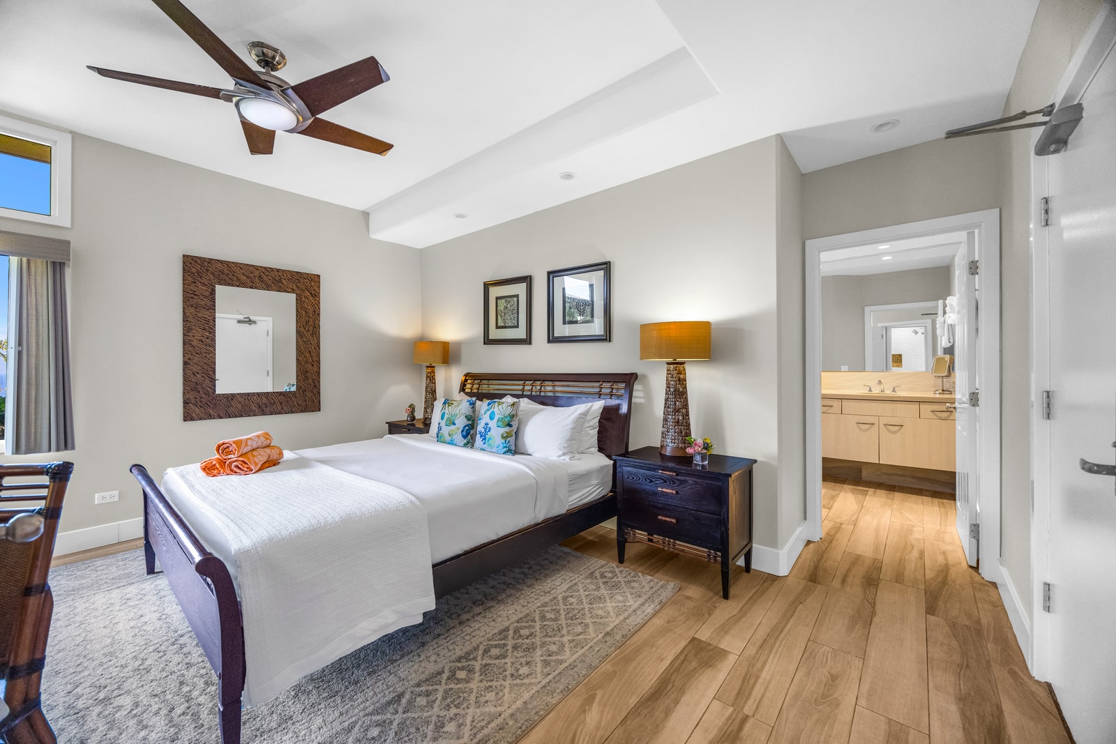 Thoughtfully designed guest space for restful stays