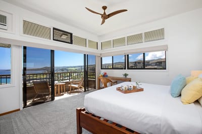 Feel the ocean’s rhythm from bed, where breezes drift through wide glass doors and magic fills every corner KRV-2823
