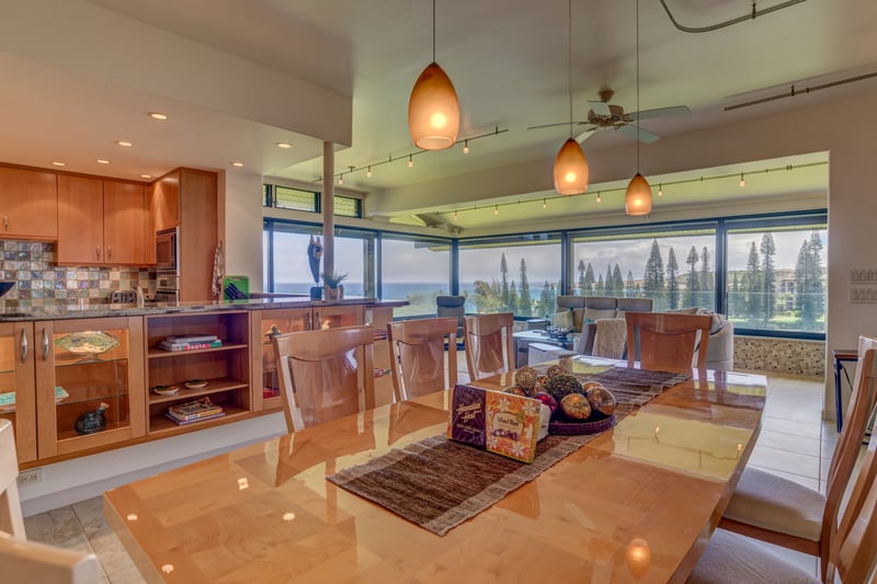 Enjoy breezy island vibes and polished wood tones while you dine, laugh, and relax in this stylish gathering spot KRV-722