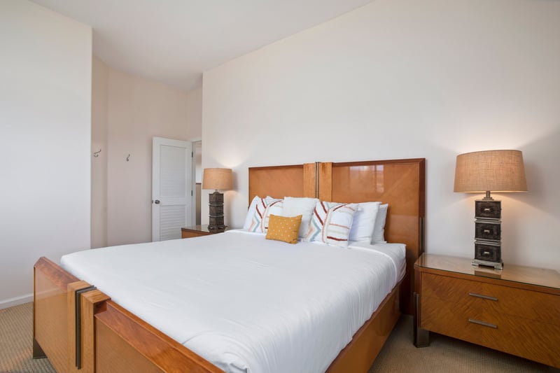 This guest room whispers calm with every breeze — minimalist charm meets plush comfort for the most restful nights KRV-722
