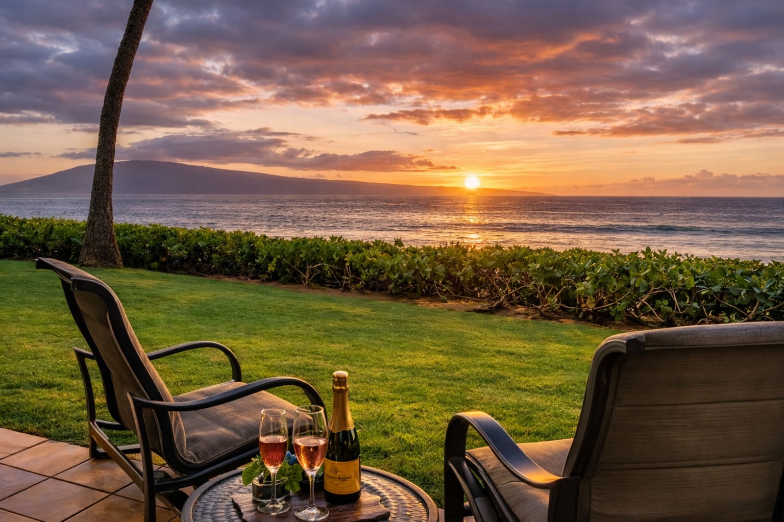 Let happy hour last a little longer with these unobstructed ocean views and stunning sunsets. MAH-109