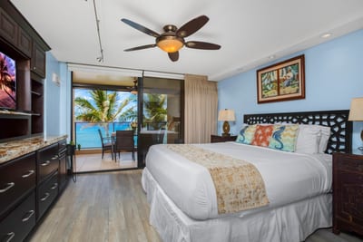 Wake up in a king-sized bed so plush, you’ll swear it was forged from clouds and coconut cream by island deities MAH-301
