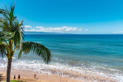 From your lanai, watch palm trees sway in rhythm with the waves as sapphire seas stretch endlessly to the horizon MAH-419