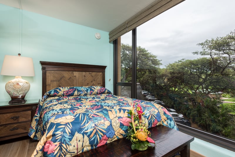 Perfect for sharing or sprawling solo, these twin treasures are hugged by color and kissed by jungle views