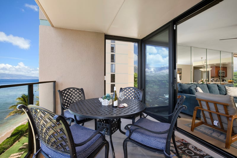 Let the rhythm of the waves be your soundtrack as you unwind, dine, and reconnect on this elegant oceanfront perch MAH-611