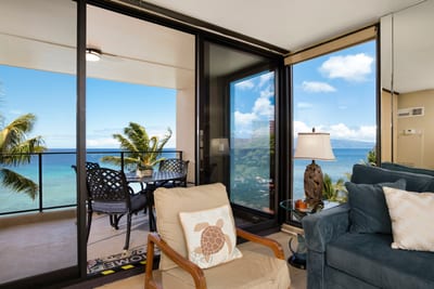 Slide open the glass doors and step into a coastal dream—where warm trade winds and sea views greet you daily