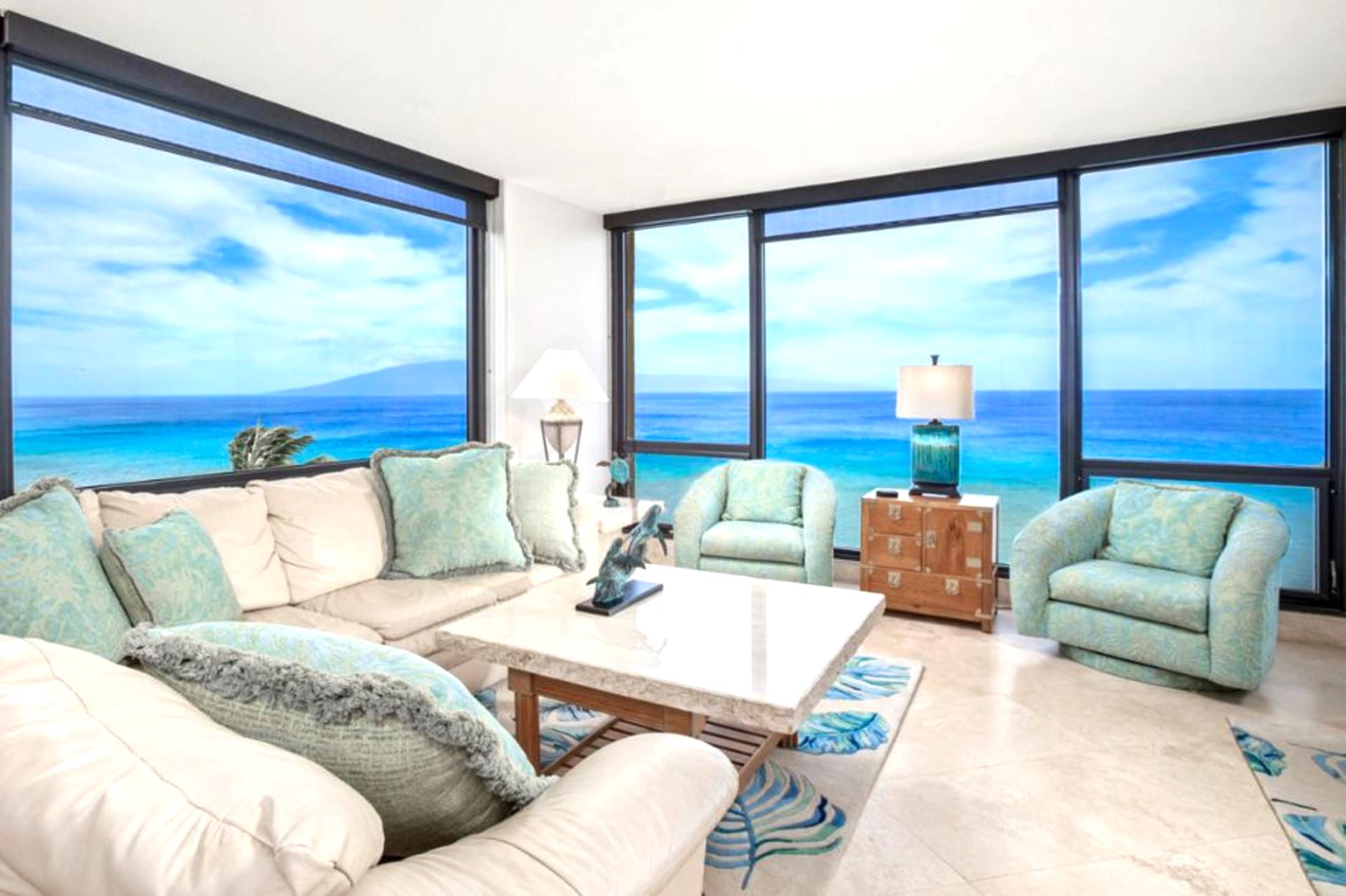 Mahana is one of the closest resorts to the ocean - making it feel like you're right on the water from your living room.  