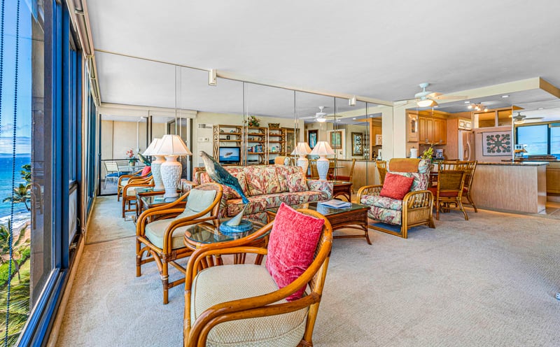 Settle into an open living room filled with natural light MAH-814
