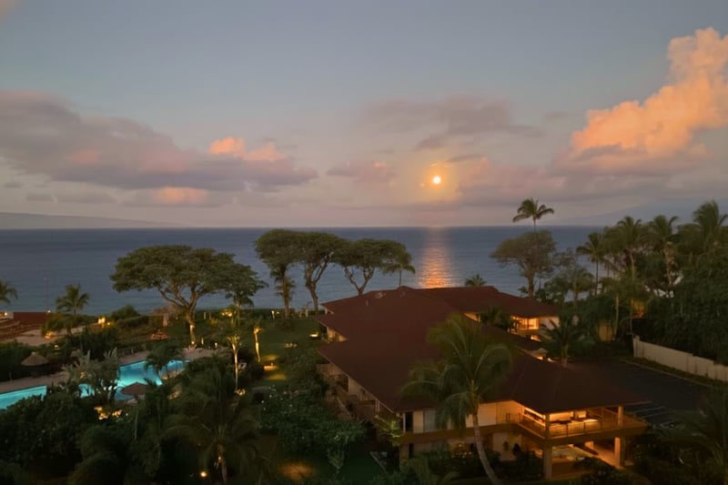 End your day with unforgettable sunsets over the ocean, viewed from the comfort of your private lanai.