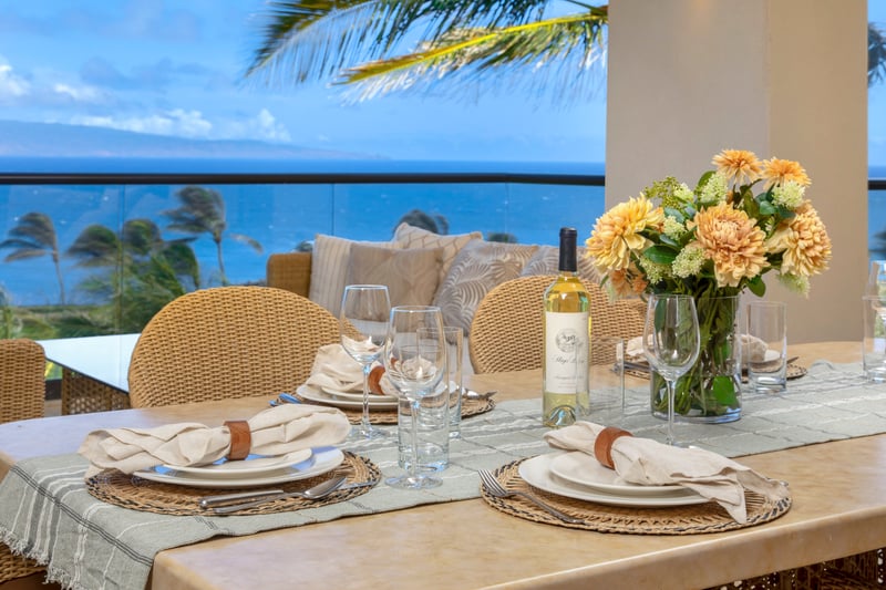 With every bite, soak in sapphire seas and lush palms—this is outdoor dining reimagined with island sophistication   