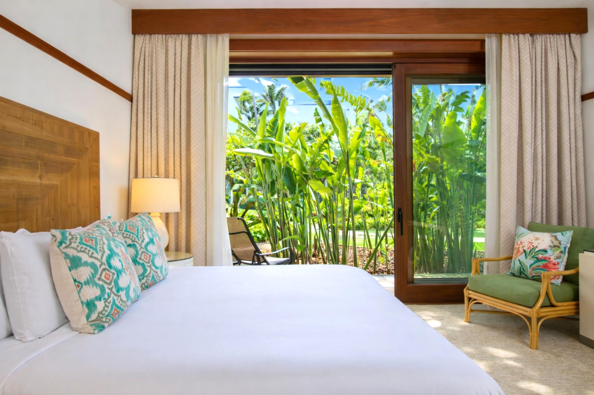 Feel the ocean breeze through the sliding door out to your private lanai.