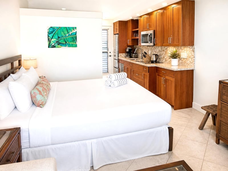 A serene tropical retreat designed for the ultimate night's sleep.