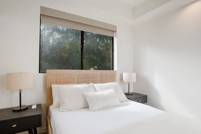 A peaceful palette and plush textures create a restful nest perfect for dreamy naps and slow mornings