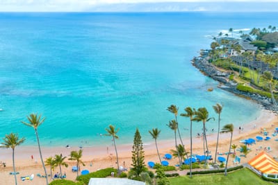 This Maui gem puts you just steps from the sand—where tropical beauty meets unmatched island serenity