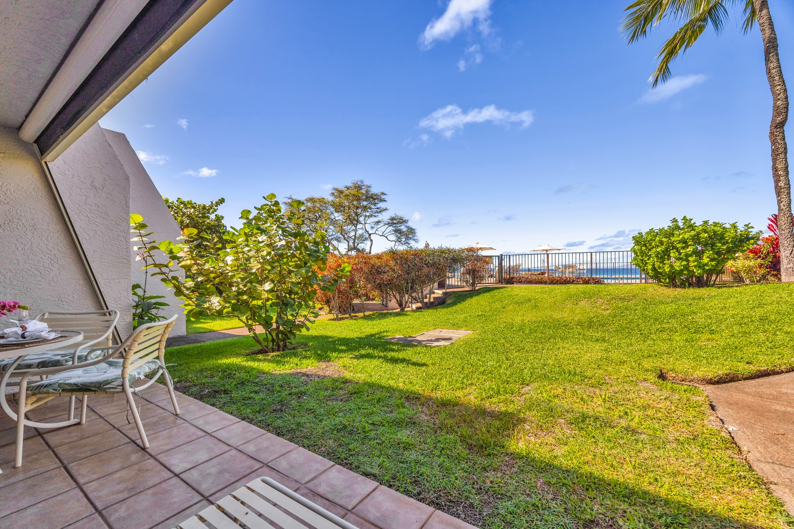 Lounge outdoors and soak up the island sunshine NAP-A24