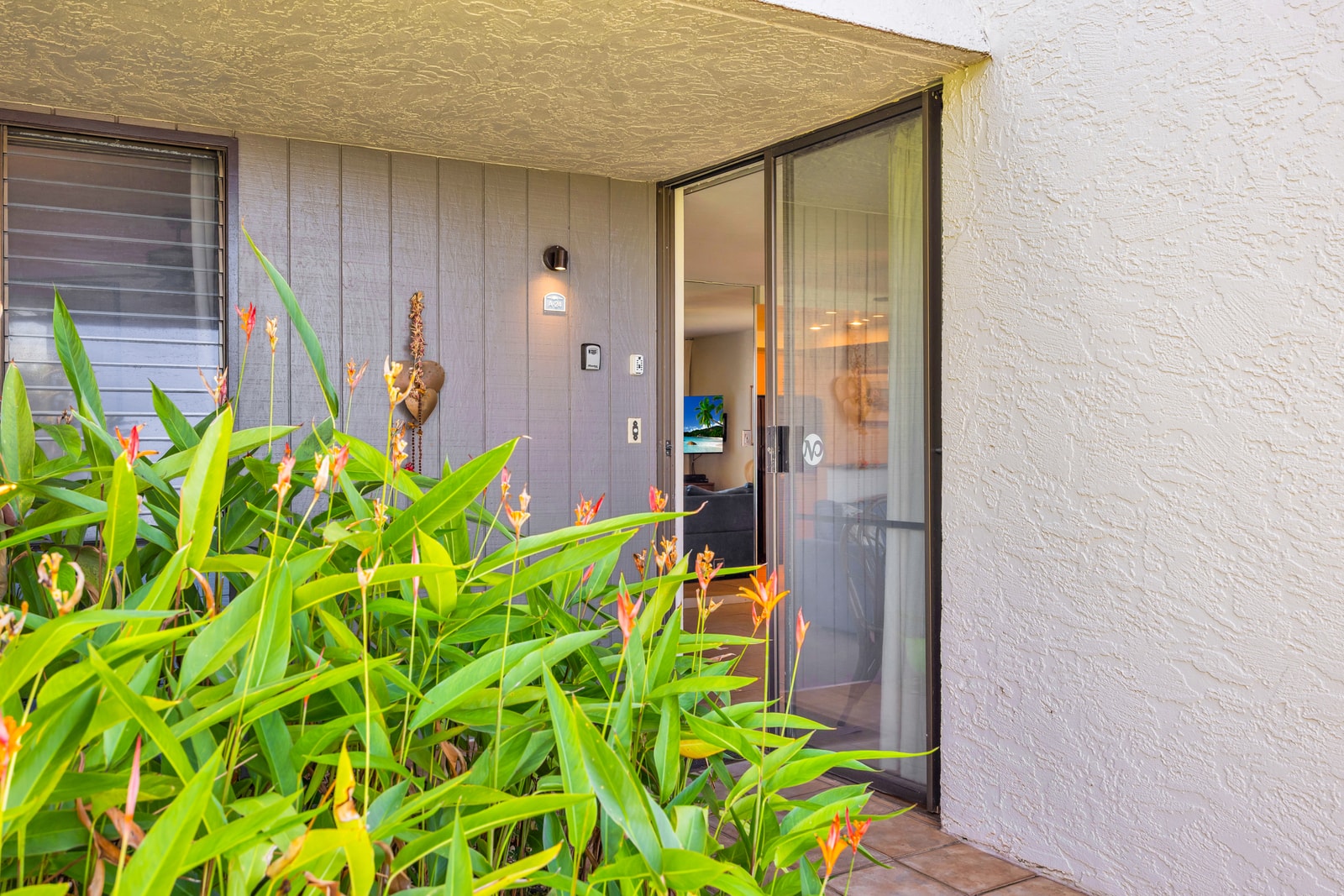 Step outside and enjoy lush greenery just beyond the door NAP-A24